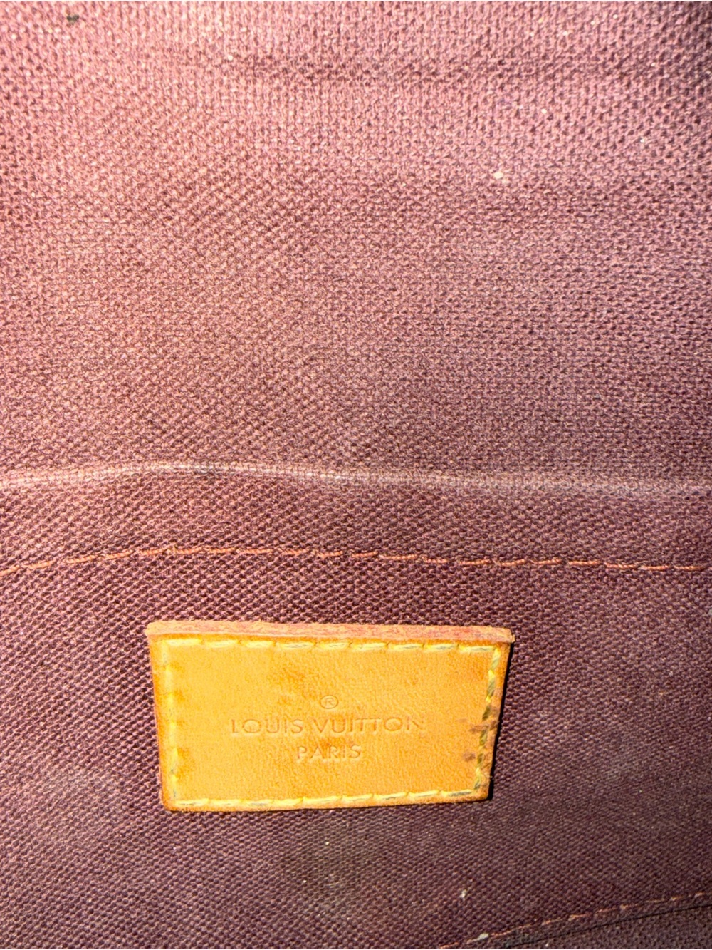 Louis Vuitton Favorite Handbag Monogram Canvas MM - Picture 6 of 8